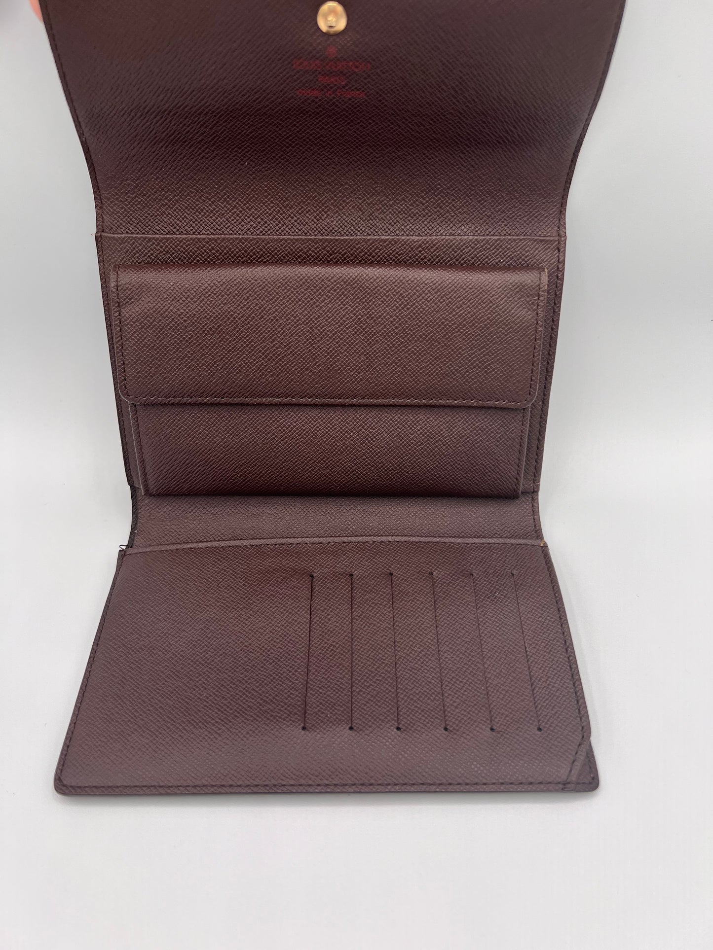 Louis Vuitton Damier Porte Tresor Etui Papiers Trifold Wallet