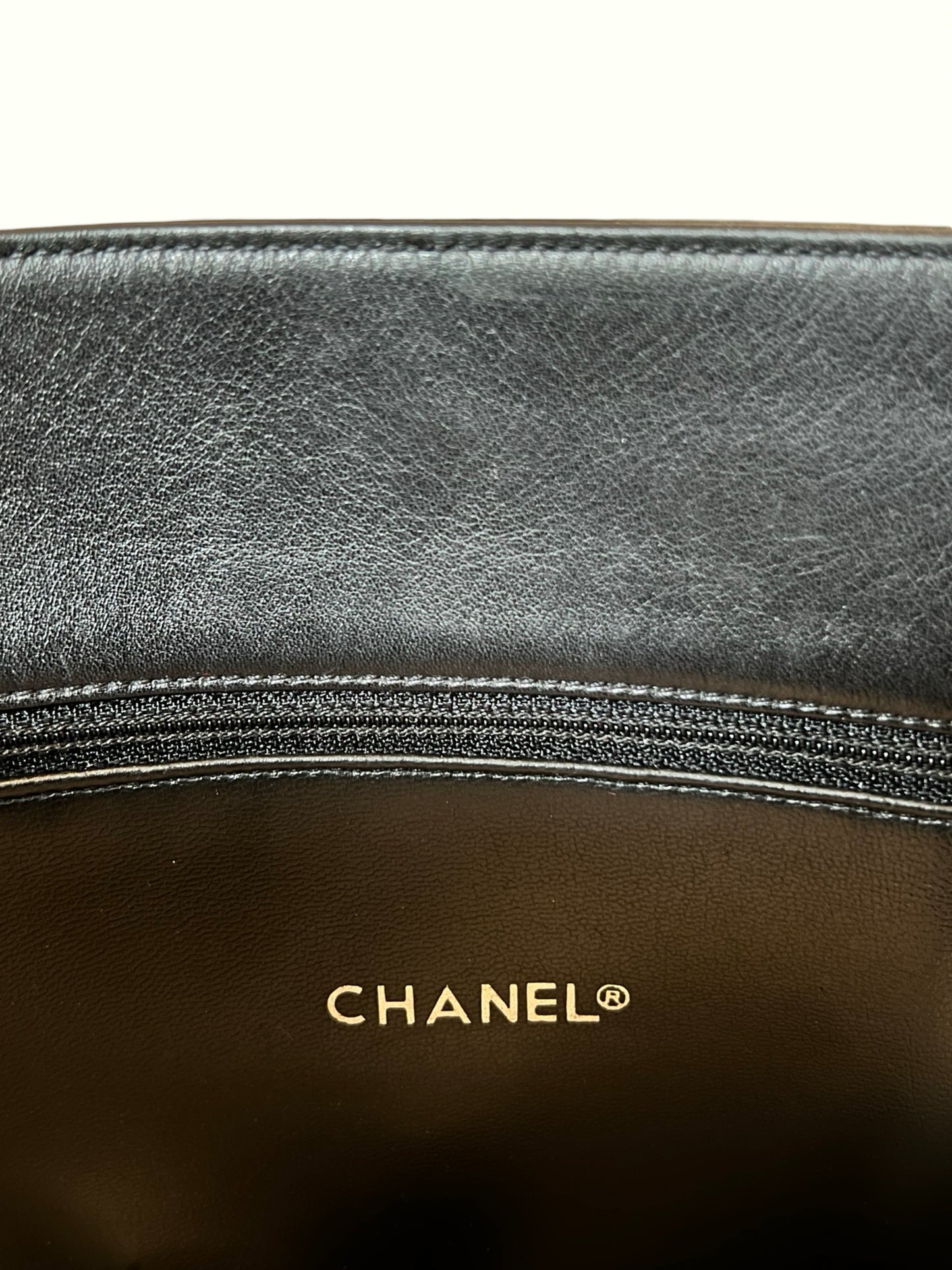 Vintage Chanel Matelasse CC Chain Tote Bag