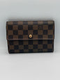 Louis Vuitton Damier Porte Tresor Etui Papiers Trifold Wallet