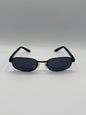 Gucci Italian Square Black Sunglasses