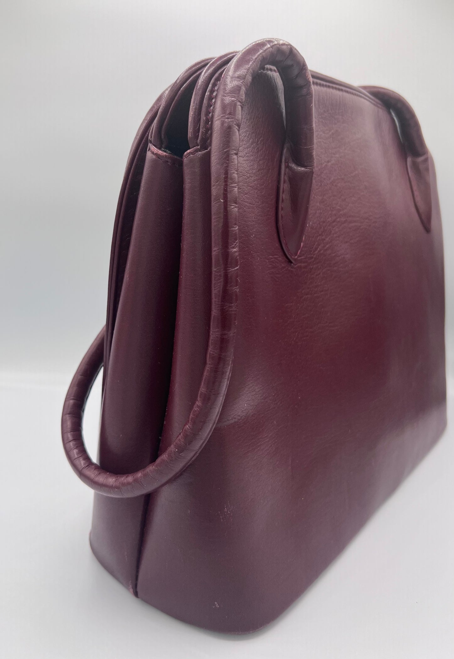 Vintage Burgundy Tote Bag