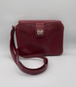 Vintage Celine Triomphe Bordeaux Shoulder Bag