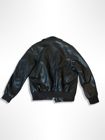 Levi’s Brown Leather Bomber Jacket