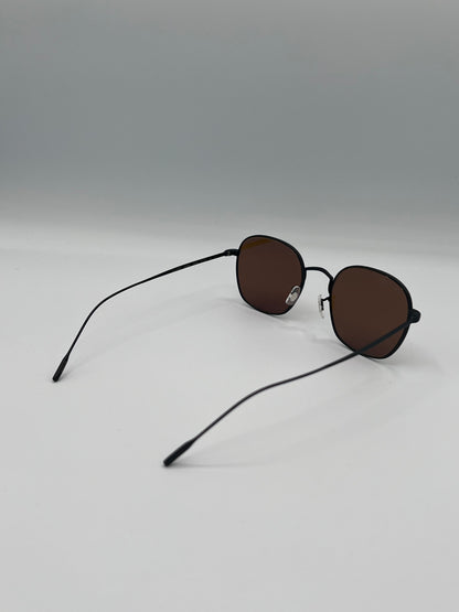 Oliver Peoples Adés Sunglasses in Brown/Black