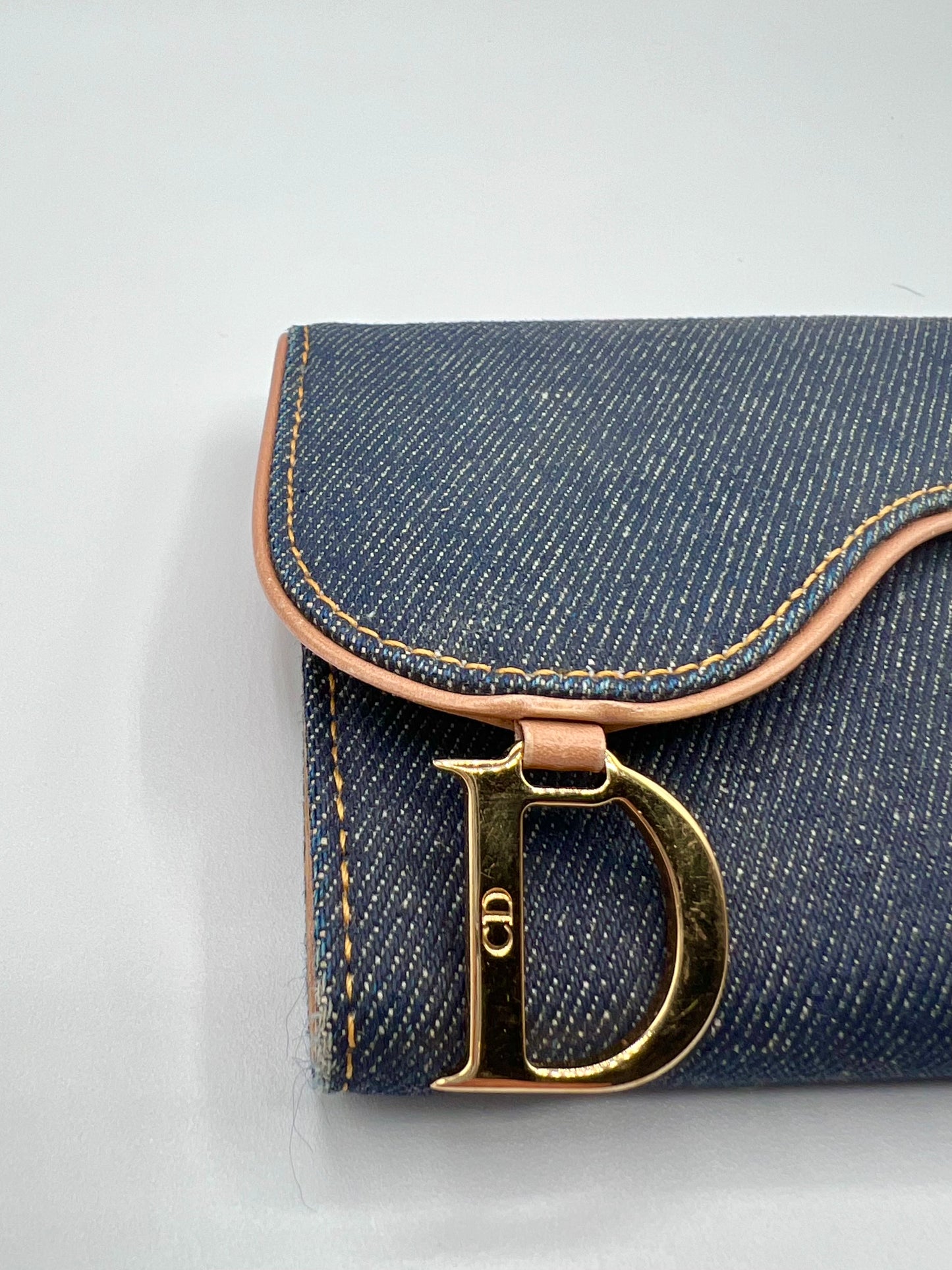 Dior Saddle Trifold Wallet