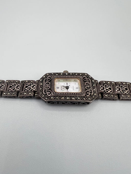 Boma Vintage Marcasite Wristwatch